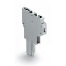Wago 769-121 2-Leiter-Federleiste 4 mm² 1-polig grau
