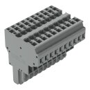 Wago 769-130 2-Leiter-Federleiste 4 mm² 10-polig grau