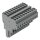 Wago 769-130 2-Leiter-Federleiste 4 mm² 10-polig grau