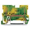 Wago 769-227 2-Pin-PE-Basisklemme grün-gelb