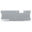 Wago 769-320 Abschluss- und Zwischenplatte 1,1 mm dick grau