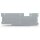 Wago 769-320 Abschluss- und Zwischenplatte 1,1 mm dick grau