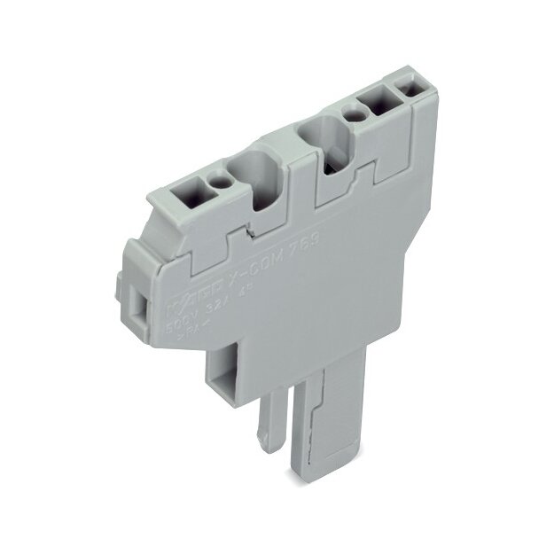 Wago 769-504 2-Leiter-Federleisten-Anfangsmodul 4 mm² 1-polig grau