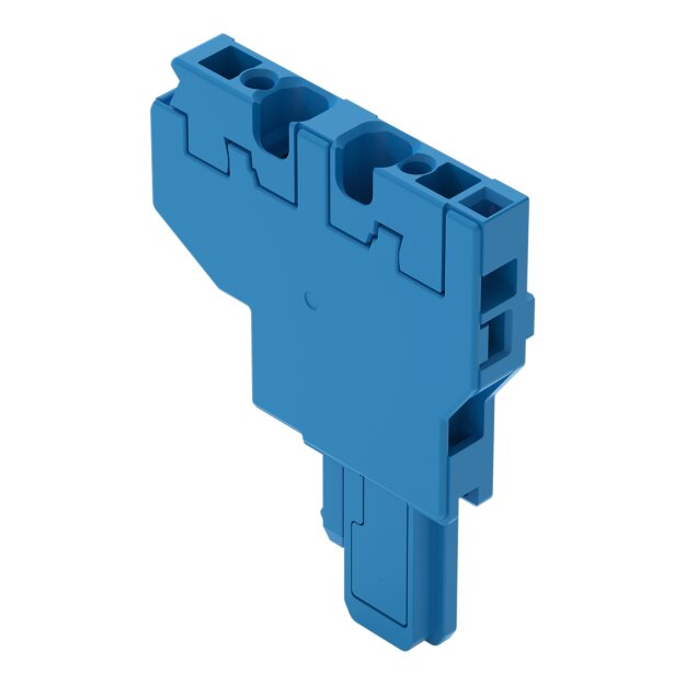 Wago 769-504/000-006 2-Leiter-Federleisten-Anfangsmodul 4 mm² 1-polig blau