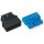 Wago 770-1115/022-000 Stecker mit Zugentlastungsgehäuse 5-polig Kodierung I blau