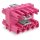 Wago 770-1746/080-000 3-fach-Verteiler 5-polig Kodierung B pink
