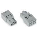 Wago 770-252 Stecker 2-polig Kodierung B grau