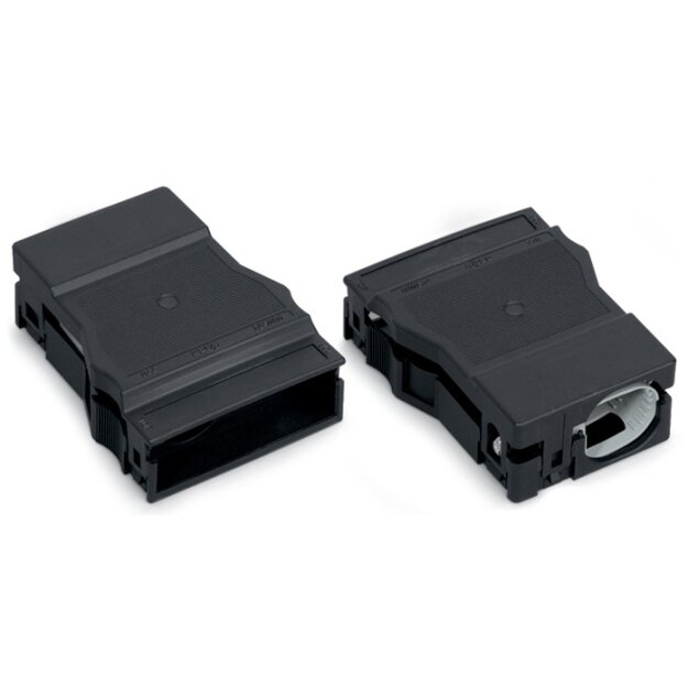 Wago 770-505/021-000 Zugentlastungsgehäuse 5-polig für 1 Leitung 11,5 - 16,5 mm 71 mm schwarz