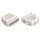 Wago 770-515 Zugentlastungsgehäuse 5-polig für 2 Leitungen 9,0 ... 13,0 mm 55 mm weiß