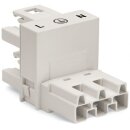 Wago 770-684 h-Verteiler 3-polig Kodierung A 1 Eingang 2...
