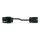 Wago 771-8965/007-201 konfektionierte Verbindungsleitung Eca Verteiler mit Phasenwechsel/Stecker 5-polig Kodierung A 2 m schwarz