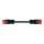 Wago 771-9973/007-501 konfektionierte Verbindungsleitung Eca Buchse Stecker 3-polig Kodierung P 2,5 mm² 5 m rot
