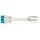 Wago 771-9985/207-102 konfektionierte Anschlussleitung Eca Stecker/offenes Ende 5-polig Kodierung I 2,5 mm² 1 m blau