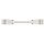Wago 771-9993/017-502 konfektionierte Verbindungsleitung Eca Buchse Stecker 3-polig Kodierung A 2,5 mm² 5 m weiß