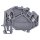 Wago 780-601 2-Leiter-Durchgangsklemme 2,5 mm² grau