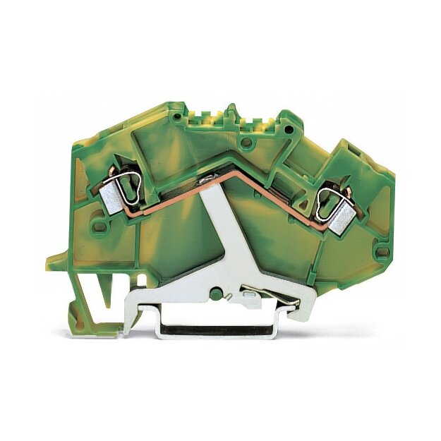 Wago 780-607 2-Leiter-Schutzleiterklemme 2,5 mm² grün-gelb