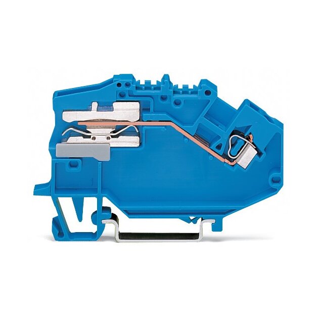 Wago 780-613 1-Leiter-N-Trennklemme 2,5 mm² blau