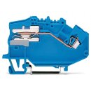 Wago 780-613 1-Leiter-N-Trennklemme 2,5 mm² blau