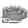 Wago 780-631 3-Leiter-Durchgangsklemme 2,5 mm² grau