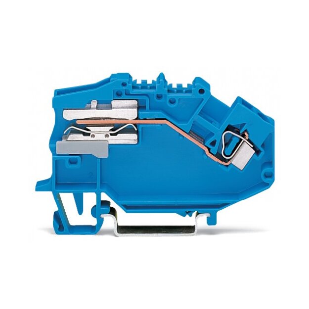 Wago 781-613 1-Leiter-N-Trennklemme 4 mm² blau