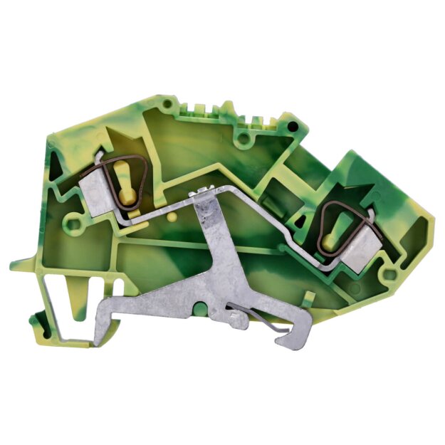 Wago 782-607 2-Leiter-Schutzleiterklemme 6 mm² grün-gelb