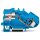 Wago 783-613 1-Leiter-N-Trennklemme 16 mm² blau