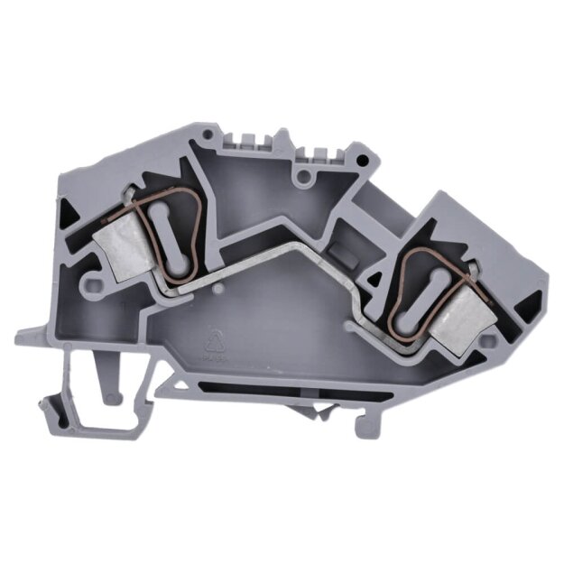 Wago 784-601 2-Leiter-Durchgangsklemme 10 mm² grau