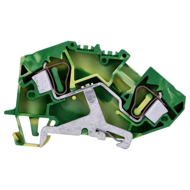 Wago 784-607 2-Leiter-Schutzleiterklemme 10 mm² grün-gelb