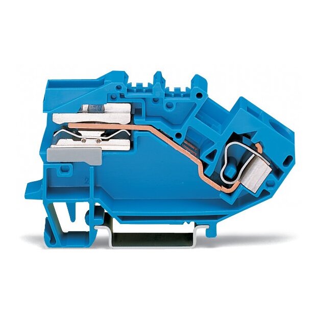Wago 784-613 1-Leiter-N-Trennklemme 10 mm² blau