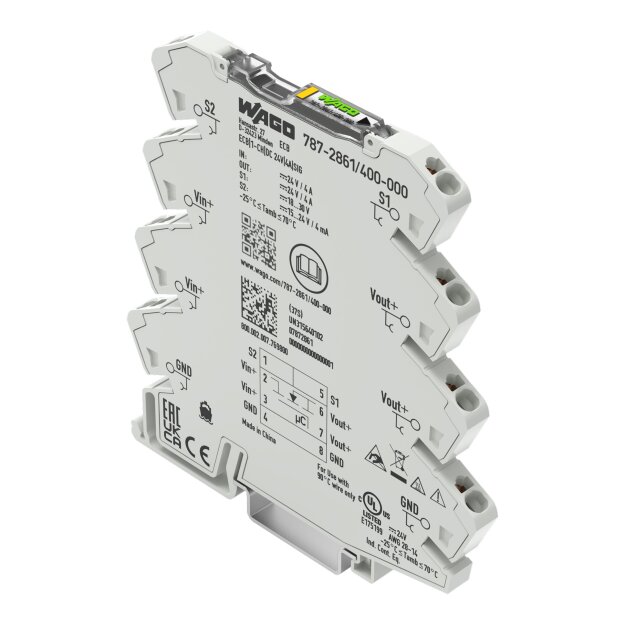 Wago 787-2861/400-000 elektronischer Schutzschalter DC 24 V 4A