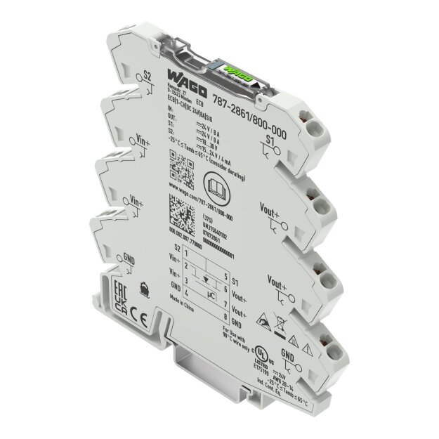 Wago 787-2861/800-000 elektronischer Schutzschalter DC 24 V 8A