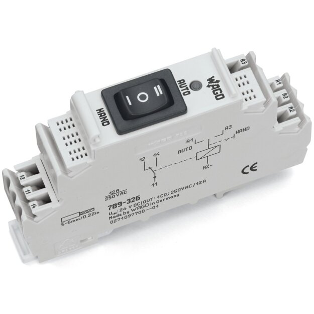 Wago 789-326 Relaismodul DC 24 V 1 Wechsler 12 A