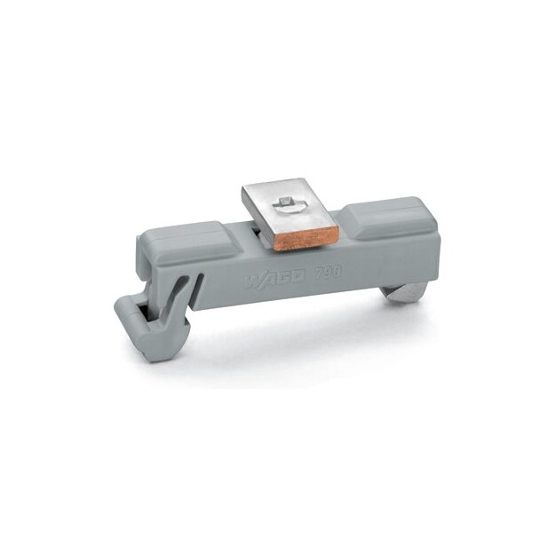Wago 790-110 Träger mit Ableitfuß parallel zur Tragschiene 15 mm lang