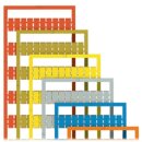 Wago 793-501/000-024 WMB-Beschriftungskarte unbedruckt...