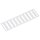 Wago 793-5666 WMB-Beschriftungskarte 1 ... 50 (2x) dehnbar 5 - 5,2 mm Aufdruck senkrecht weiß