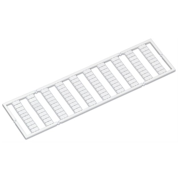 Wago 793-900 WMB-Beschriftungskarte 101, 103, 105, ..., 149 und 102, 104, 106, ..., 150 (2x) Aufdruck senkrecht weiß