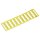 Wago 794-5553/000-002 WMB-Beschriftungskarte k/l (je 50x) dehnbar 5 - 5,2 mm Aufdruck waagerecht gelb