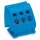Wago 812-112 Anschlussblock 3-polig 4 mm² dunkelgrau