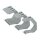 Wago 826-156 Rastkappe 2-polig grau