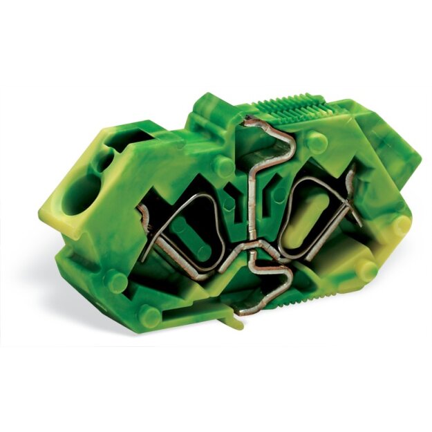 Wago 826-160/000-016 Durchführungsklemme 4 mm² Rastermaß 7 mm 1-polig grün-gelb