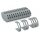 Wago 826-168 Durchführungsklemme 4 mm² Rastermaß 7 mm 8-polig grau