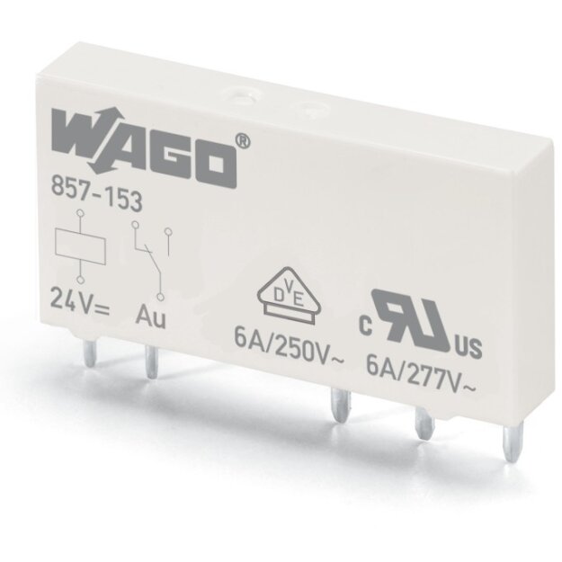 Wago 857-153 Elementarrelais DC 24 V 1 Wechsler