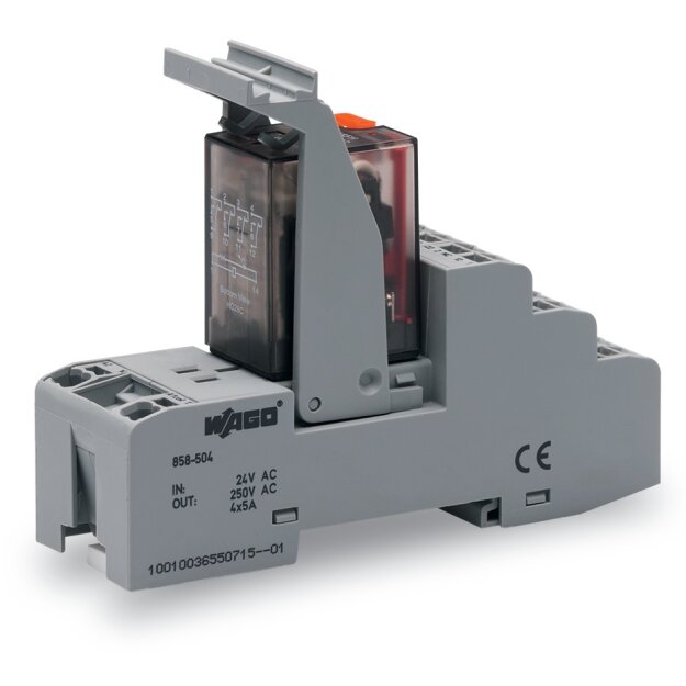 Wago 858-507 Relaismodul AC 115 V 4 Wechsler 5 A