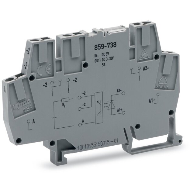 Wago 859-738 Optokopplermodul DC 5 V