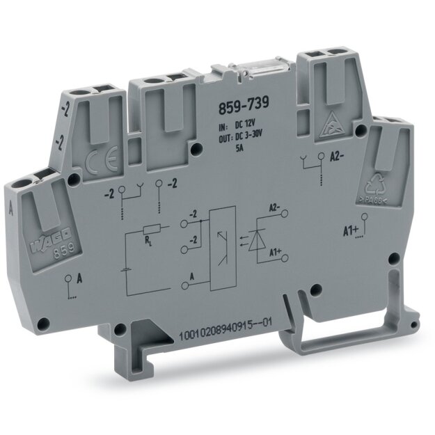 Wago 859-739 Optokopplermodul DC 12 V