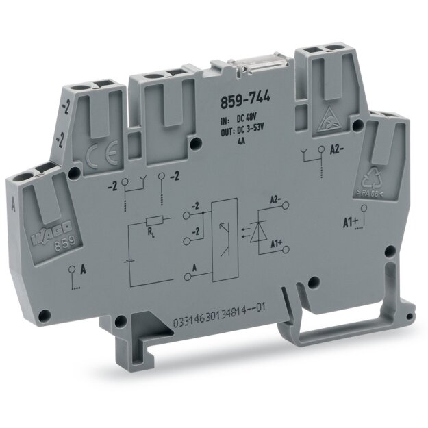 Wago 859-744 Optokopplermodul DC 12 V