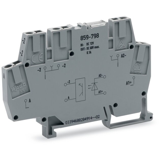 Wago 859-798 Optokopplermodul DC 12 V