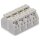 Wago 862-1634 4-Leiter-Geräteanschlussklemme 4-polig PE-N-L1-L2 4 mm² weiß