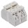 Wago 862-2662 4-Leiter-Geräteanschlussklemme 2-polig N-L1 4 mm² weiß