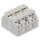 Wago 862-2693 4-Leiter-Geräteanschlussklemme 3-polig N-PE-L1 4 mm² weiß